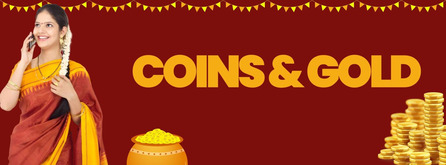 Coins and gold products from Khushi Gold Company